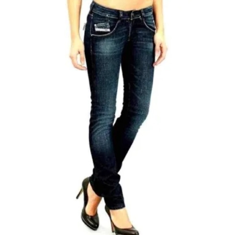 DIESEL Jeans | DIESEL Liv Italian Straight Leg Wash 0087z | W 30 L 32